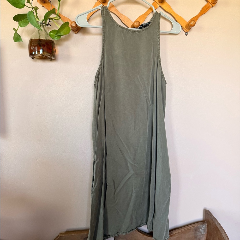 Velvet Heart Olive Swing Dress
